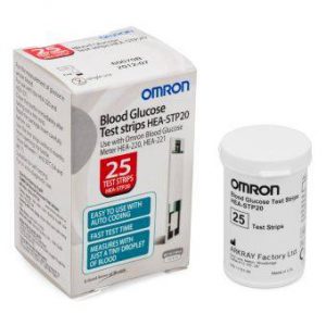 Que thử đường huyết Omron HEA-STP20
